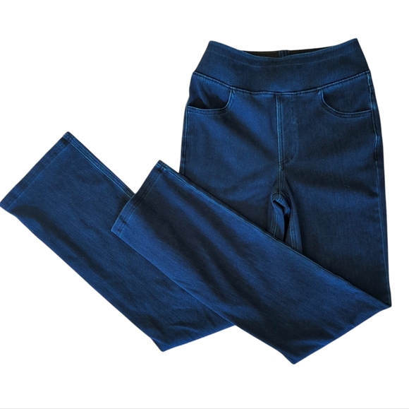 New Halara Flex Bootcut Denim XS, 0/2/4 Baby Flare Pocket Jeans, Cotton Jeggings - Picture 2 of 15